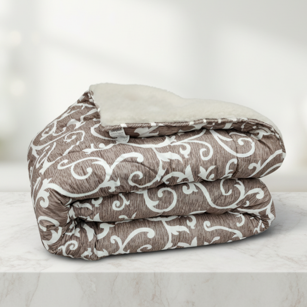 שמיכת צמר יוקרתית