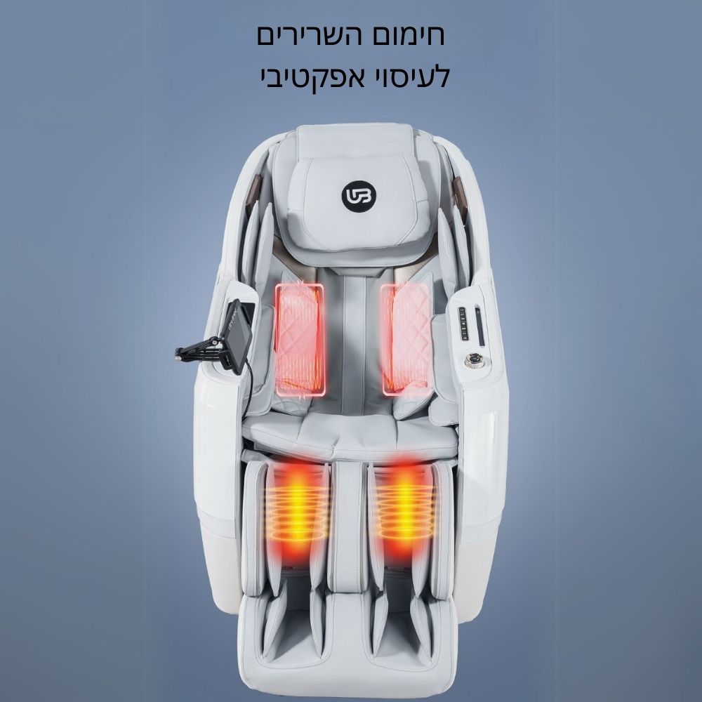 כורסת עיסוי 5D פרמיום יוקרתית